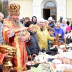 Пасхальный молебен совершил епископ Иннокентий в Свято-Никольском храме