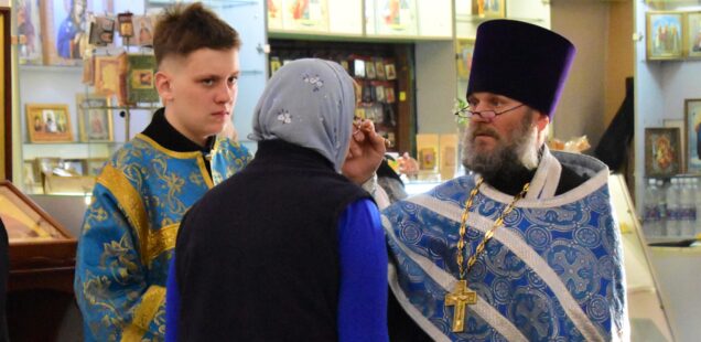 Праздник Благовещения Пресвятой Богородицы встретили в Свято-Никольском храме
