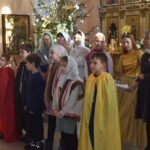 Воспитанники Воскресной школы при Свято-Никольском храме поздравили с праздником Рождества Христова