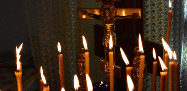 Богослужение в Димитриевскую родительскую субботу в Свято-Никольском храме