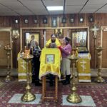 Секретарь епархии освятил колокол для колокольни храма Святой Троицы в с. Булава