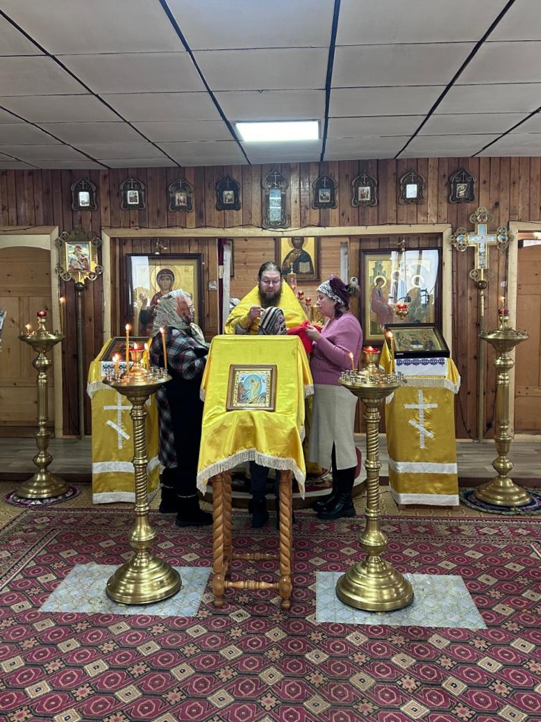 Секретарь епархии освятил колокол для колокольни храма Святой Троицы в с. Булава